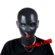 coco latex headgear mask latex molds headgear Once moulded 3D Solid headgear with nasal tube braces