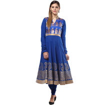 Indian Imported Dance Practice Suit Short Sleeve Big Swing Dress Performance Dress dress Veil Bibi Anna Woman National Wind Pure Cotton