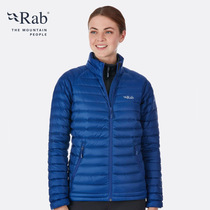 RAB ruipo Microlight ladies 750 canopy goose down ultra light warm windproof down jacket 120g QDA-95
