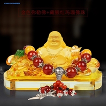 Ford New Mondeo wing tiger Fox Taurus Ruijie Wing Bo car high-end perfume decoration Maitreya Buddha