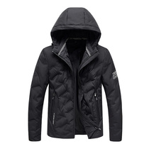 Renos warm down clothes 21 years new thickened white duck suede winter clothing jacket with cap down jacket 346