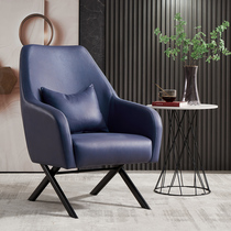 Light and luxurious sofa chair minimalist modern-like room Living room Single sofa backrest Tiger chair Fancy Cloth Art Negotiation Chair