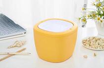 Fashion creative flip cover desktop trash can Mini car Kitchen home living room storage bucket multiple j bags