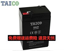 TAICO battery FM645 6V4 5AH electronic battery childrens stroller electric car battery