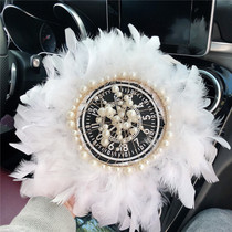 Car feather non-slip mat High temperature car perfume ornaments Central control instrument panel storage mat Car interior decoration supplies