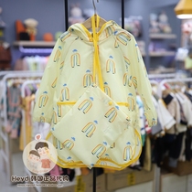 Direct mail moimoln Korea Small Cloud 2021 new yellow raincoat poncho jacket RCI07