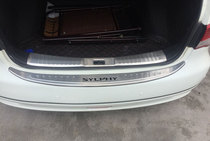 Old Sylphy rear guard decoration modification Classic Sylphy trunk protection foot pedal tail box rear bar threshold bar