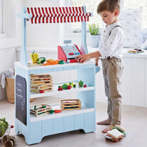 House toy rack storage rack storage rack with wheels decoration European creative International Kindergarten Montesori education