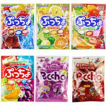 Japan imported taste candy Pu Chao UHA Yuha soda grape carbonated cola 4 flavors Fruit fudge 100g