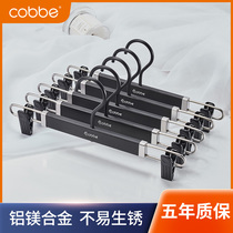 Cabbé Pants Rack Pants Clip Home With Clip Hanger Multifunction Powerful Pants Hang Anti Slip No Mark Aluminum Alloy Pants Shelf