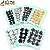 Button button Round metal shirt dark buckle Anti-light Baby baby clothes Letter buckle Size button Button button button button button button button button button button