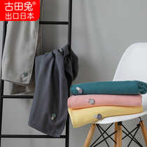 Bath towel household cotton water absorption does not lose hair Cotton soft high-end high-end cute simple oversized towel for couples