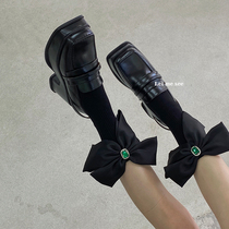 LET ME SEE big bow stockings ins tide Japanese JK uniform Cute loli girl sweet mid stockings