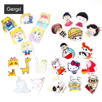 Bag novelty decoration Cartoon badge shoulder bag Fun brooch backpack Creative accessories Cute pin decoration