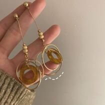 Brief word for a long line of earbuts 2021 new stylish retro multiple layers Circle Temperament Port Wind without earbugles