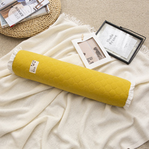 Cotton sand-washed whole buckwheat pillow candy pillow special hard round pillow cylindrical traction cervical vertebra