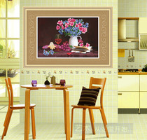 Simple hipster 5d Diamond painting Vase restaurant wine wine glass dot sticking Diamond household plant flower dining room diamond embroidery