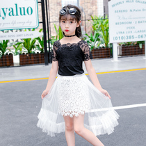 15 Girl Suit Dress 14 Two sets 13 Summer clothes 9 little girl Ocean Gas 8-year 12 old 12 Primary school Childrens clothing 10