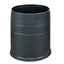 South GPX-107A two-color relief flower set trash can black Hotel Hotel Commercial Rooms stainless steel garbage