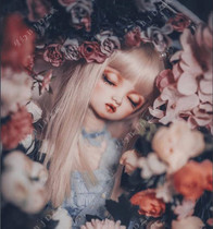 3 points BJD doll SD old V sleeping nana female baby resin movable humanoid doll gray mold shrinks small