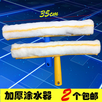 Water-on-water sprinkler glass wool head glass cleaner polished glass cleaner yellow wire thickened upper water