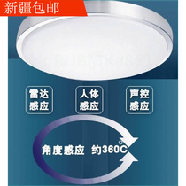 Stair bathroom sensor light passage bathroom balcony toilet voice control light led human body sensory lighting