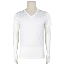 Special 399-Italy made R CHMOND mens summer V-neck short-sleeved T-shirt