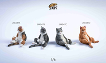 Spot JXK 1 6 lazy cat series Chinese pastoral cat 2 0 with sofa JXK047 animal model GK