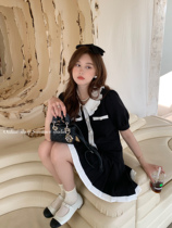 Summer House Collide Doll Little Verme Short Sleeve Costume Girl Age Fold Dress Two Package Summer