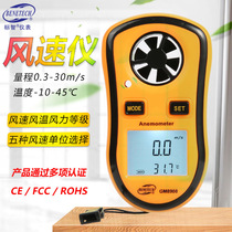 Biaozhi GM8908 digital anemometer anemometer Handheld anemometer Air temperature wind test instrument
