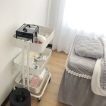 Carbon steel Lax trolley floor multi-layer beauty salon trolley cupping bubble instrument shelf