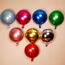 18-inch round metallic aluminum balloon floating party wedding shop celebration stage liftoff balloon decoration