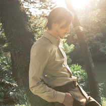 SOARIN RETRO British style work suit shirt MENs business formal slim solid color base shirt free ironing