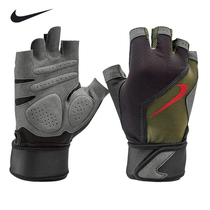 Nike fitness gloves Mens sports equipment training weight horizontal bar dumbbell weightlifting wear-resistant non-slip breathable palm protection