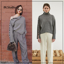 (Fashion blogger MissAnti original )Korean designer brand KINDERSALMON sweater