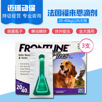 Flynn drops Flynn large dog in vitro dog deworming medicinal pet dog kills fleas ticks 3 sticks