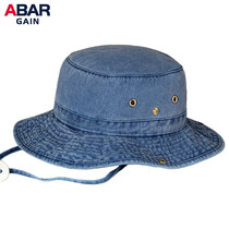 Leisure sun hat outdoor sun sun hat fashion cotton personality fashion denim travel hat foldable sun hat