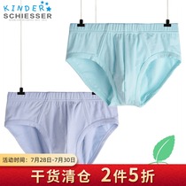 Germany Shuya childrens underwear Plant mint series Boys briefs Boys shorts 37-13582S