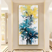 The Blossoming of Love The Blossoming Genguan Aisle Even Gallery Hung Painting Hand-painted Oil Painting Modern Minimalist Abstract Art Decoration Painting