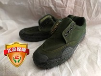 Peak 6-22-42 Green Emancipation Shoes Mens Canvas Work Site Shoes Non-slip Wear Resistant Rubber Shoes