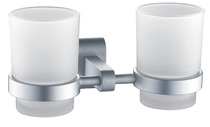  Ultra-abrasion-resistant good Leia space aluminium toothbrush cup holder double cup holder 86316