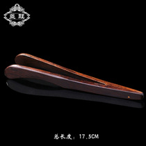  Solid wood tea tea clip Pinch Kung Fu tea cup tweezers Tea set Accessories set Wooden wood non-slip tea ceremony