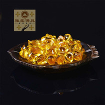 Huang Liuli Xiaoyuanbao ornaments Buddha statues with artificial crystals for the Buddha offering