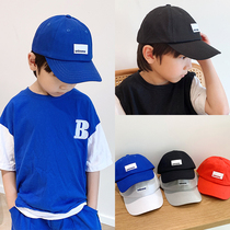 Child Hat Boy Duck Tongue Cap Spring Autumn Pure Cotton Girl Baseball Cap Boy Han Version Sunscreen Hood Boy Hat Tide