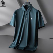 Paul 2022 Mens short sleeve T-shirt Ice Scarless Turtlenecks Paul Polo Shirt Big Code Blouse Lower Blood Official