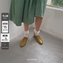 LET ME SEE Rose jacquard side socks with Mary Jane Japanese cute dance pattern socks female ins tide