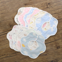 Six floors of gauze pure cotton baby baby baby babys mouth around 360 degrees peddling around the babys peddle