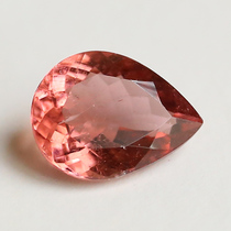 3 25 carat natural beech-seal nude stone color pink pear shaped cutting work fine fire color