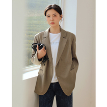 Suit jacket womens design sense niche 2022 spring and autumn new high-end Korean version loose casual suit womens top