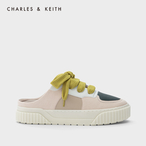 CHARLESKEITH SPRING AND summer WOMENS SHOES CK1-70900257 WOMENS CASUAL LACE-up sports wind MULLER SHOES
